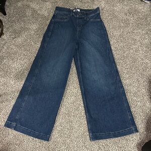 SPANX Dark Blue Flare Jeans